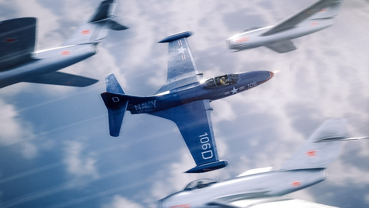 当F9F“黑豹”战斗机击落苏联米格-15战斗机时-咕咕的工具箱