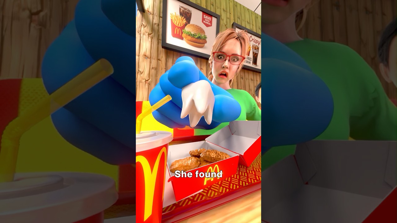 她在麦当劳鸡块里发现了一颗牙齿-咕咕的工具箱
