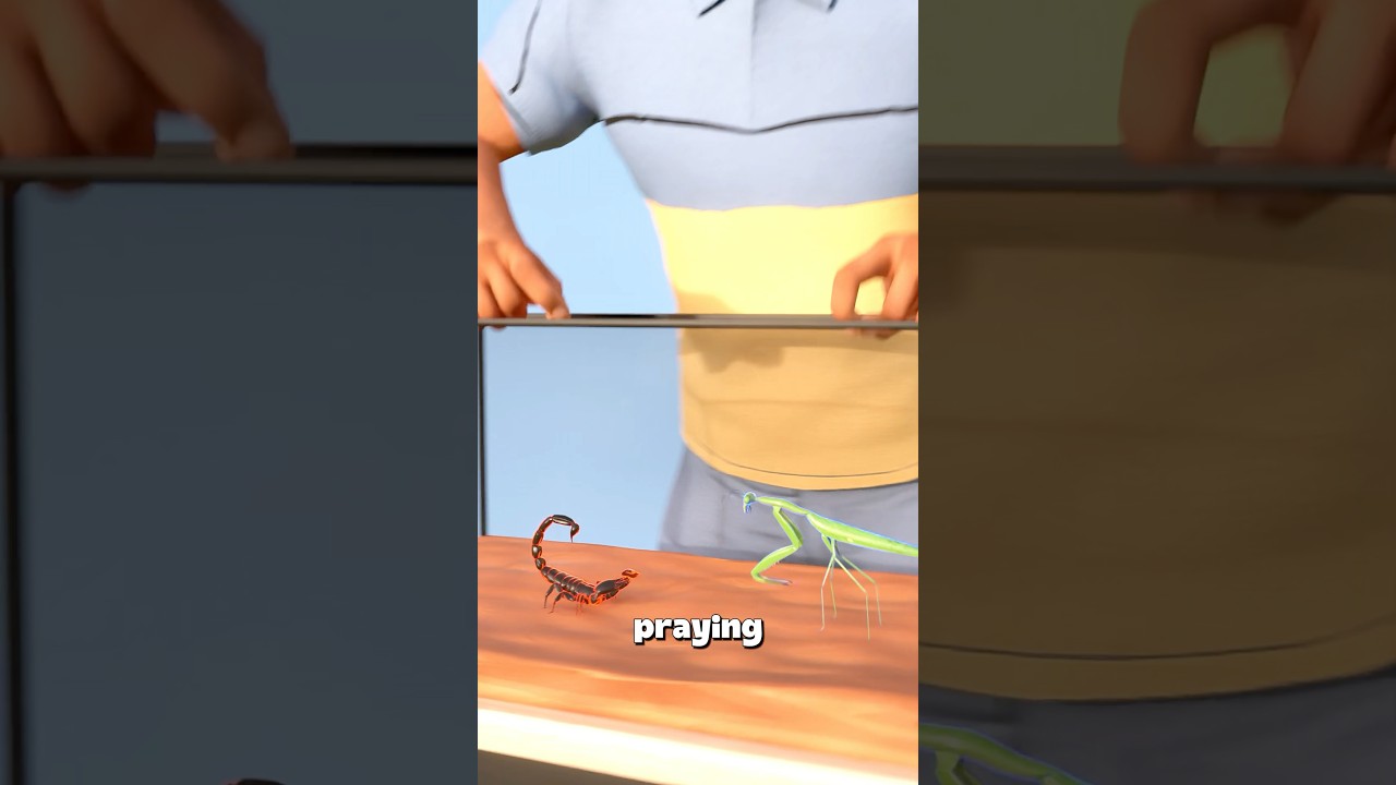 如果把蝎子和螳螂放在一个盒子里会发生什么？-咕咕的工具箱