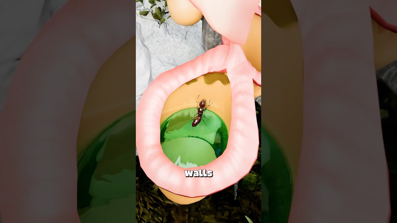 蚂蚁掉进猪笼草里会发生什么？-咕咕的工具箱