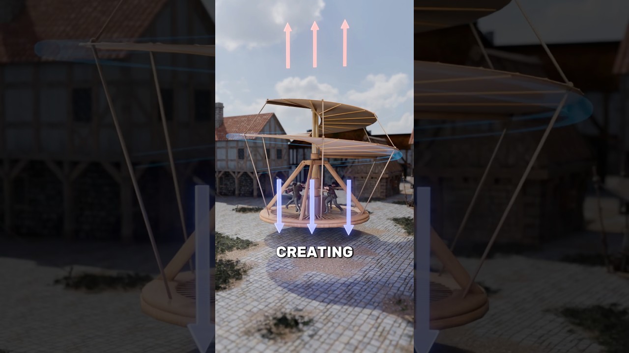 第一架直升机原本的设计工作原理-咕咕的工具箱