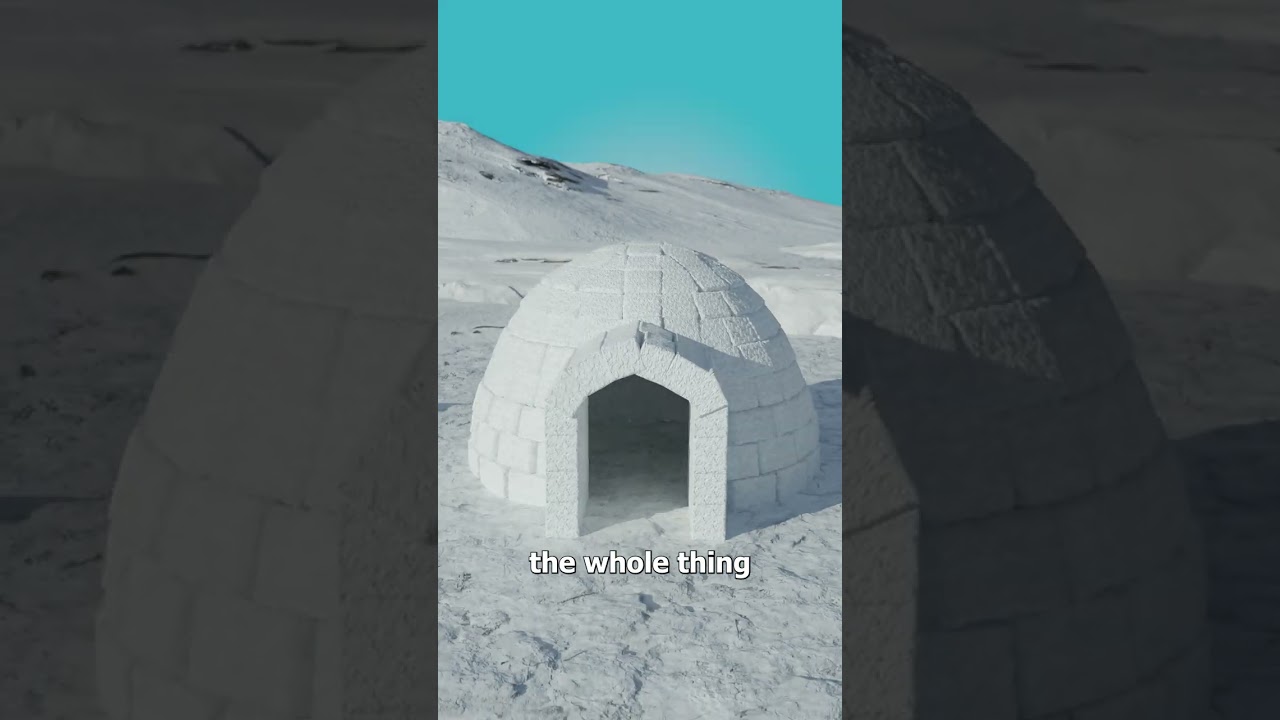 雪块是如何建造冰屋的呢？-咕咕的工具箱