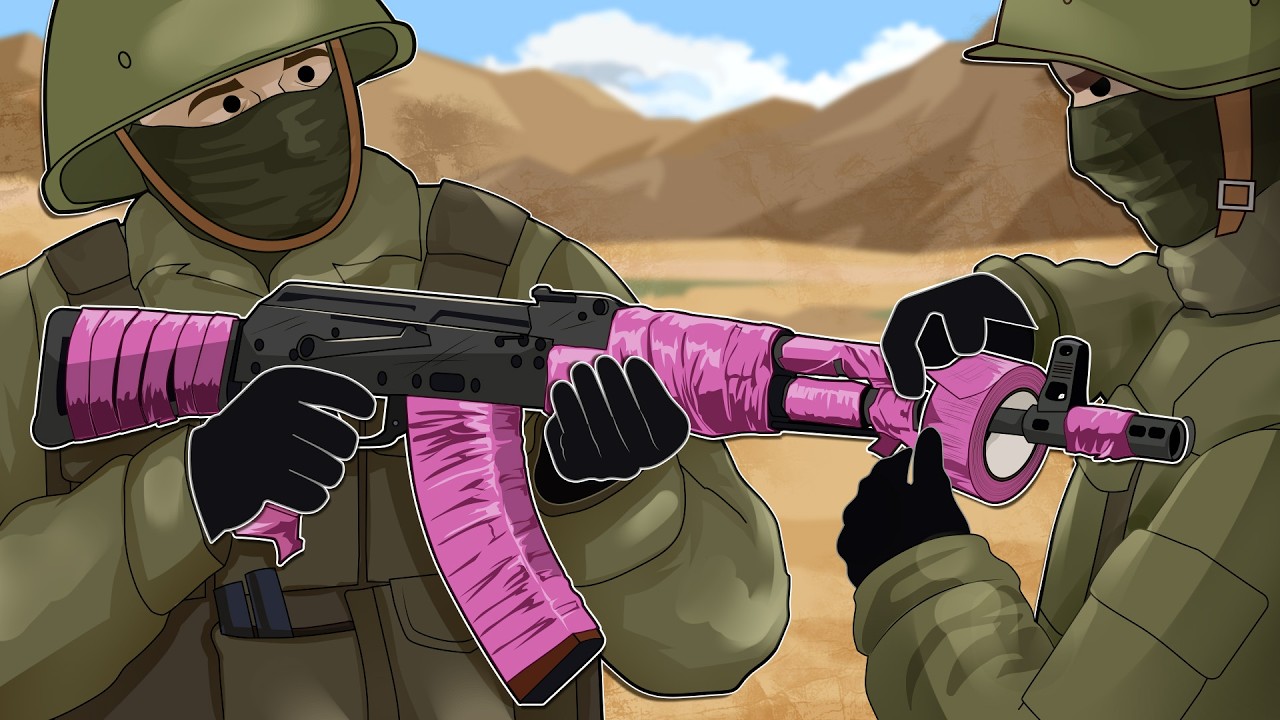 巧妙的枪支胶带戏法-咕咕的工具箱