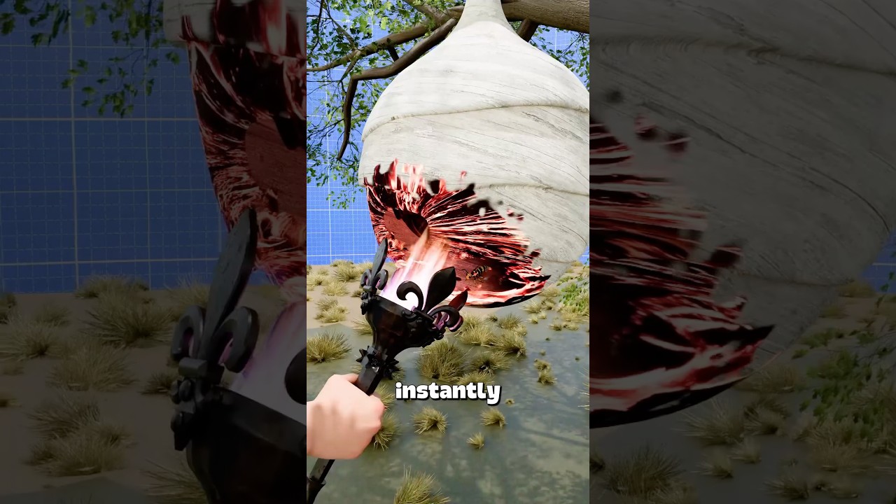 用火烧黄蜂窝会发生什么？-咕咕的工具箱