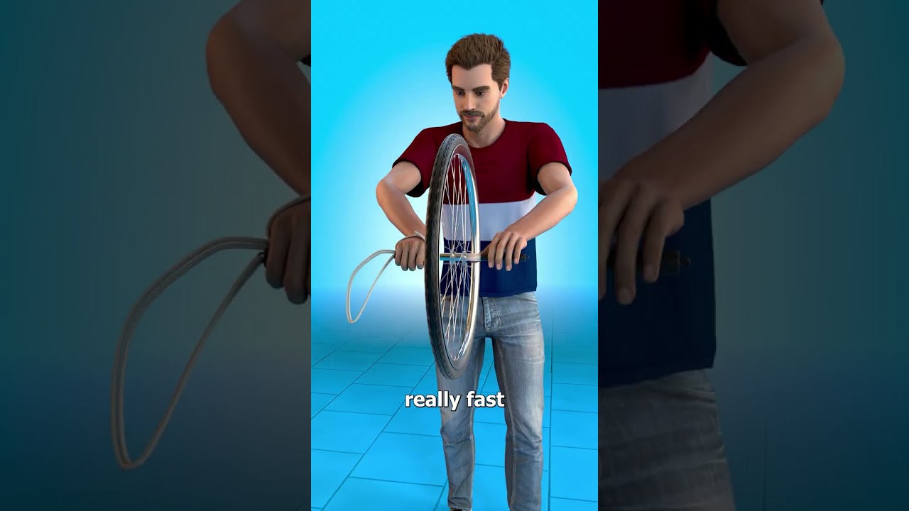 旋转的轮子如何对抗地心引力-咕咕的工具箱