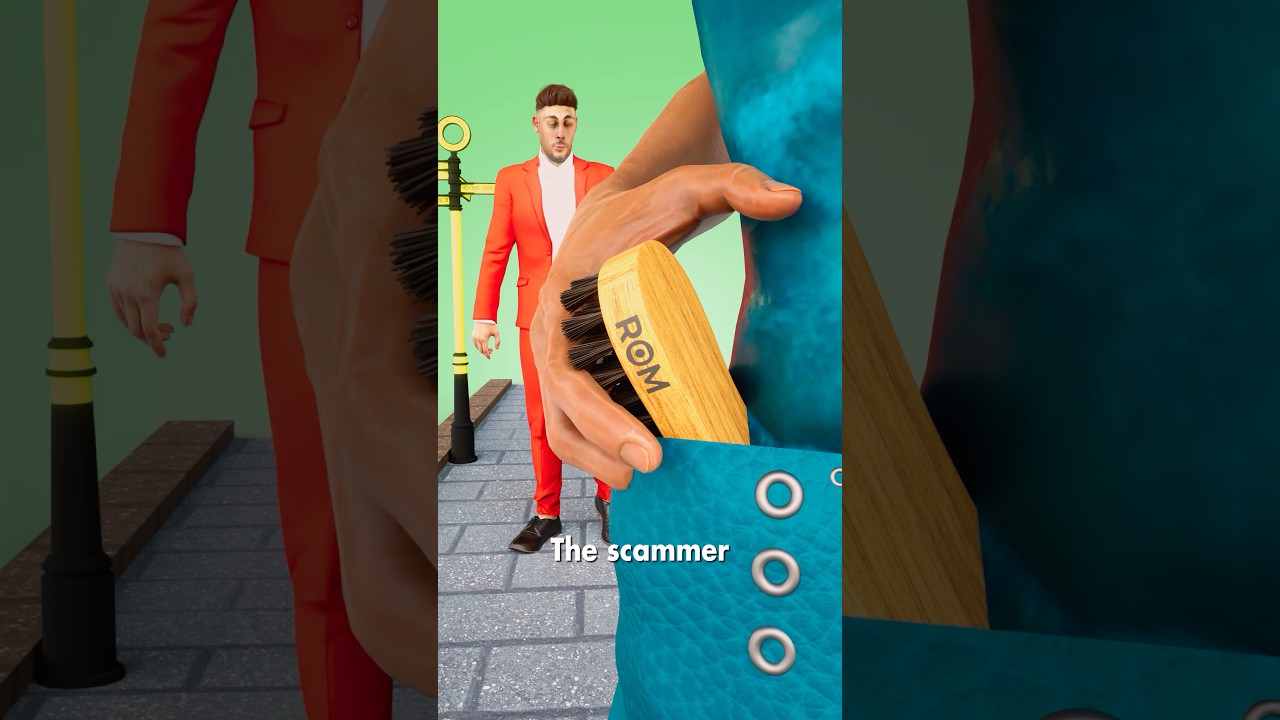 擦鞋骗局（曝光）-咕咕的工具箱