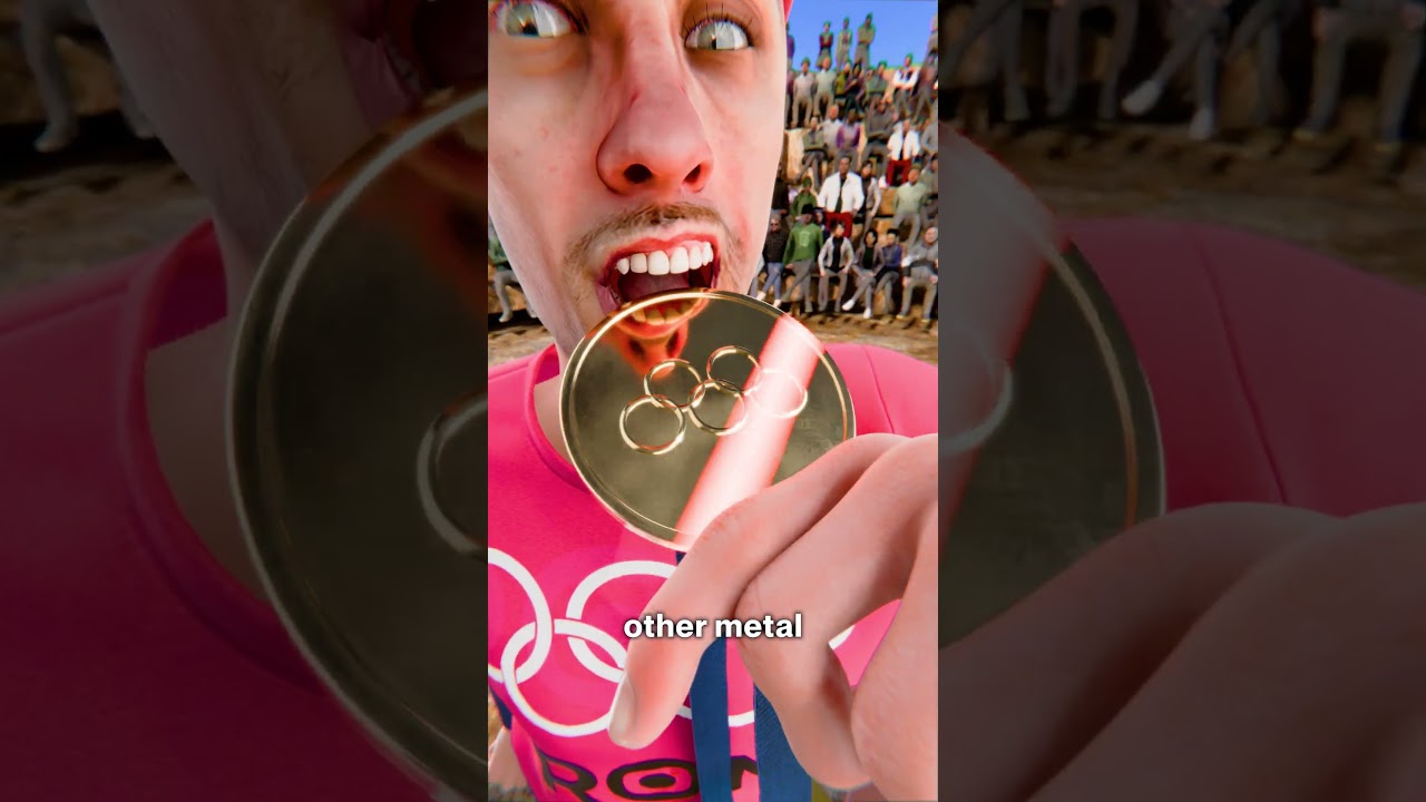 奥运选手为何要咬金牌（真相揭秘）-咕咕的工具箱