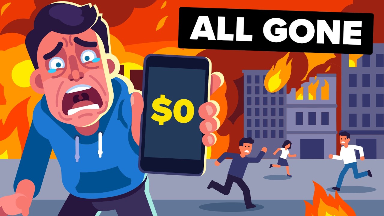 如果今天每个人都把银行账户里的钱都取出来会怎样？-咕咕的工具箱