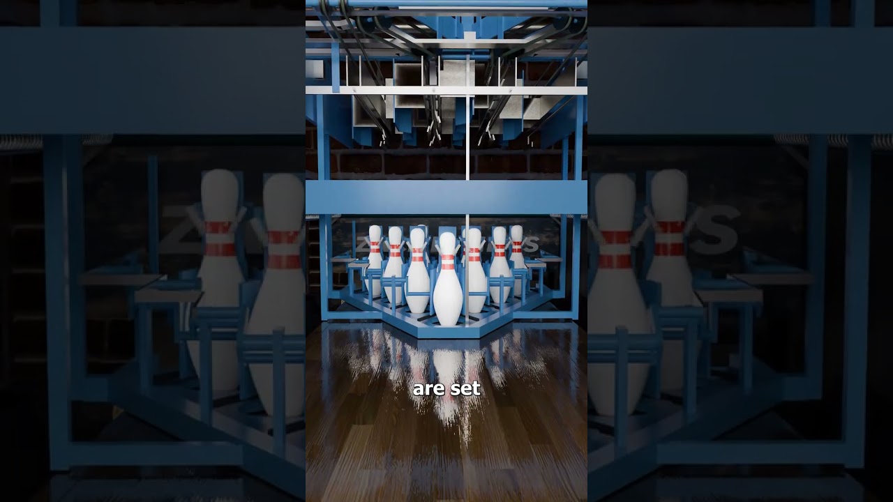 保龄球道是如何重置球瓶的-咕咕的工具箱