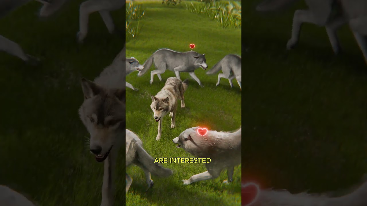 为什么雄狼会围着雌狼形成一个圆圈-咕咕的工具箱