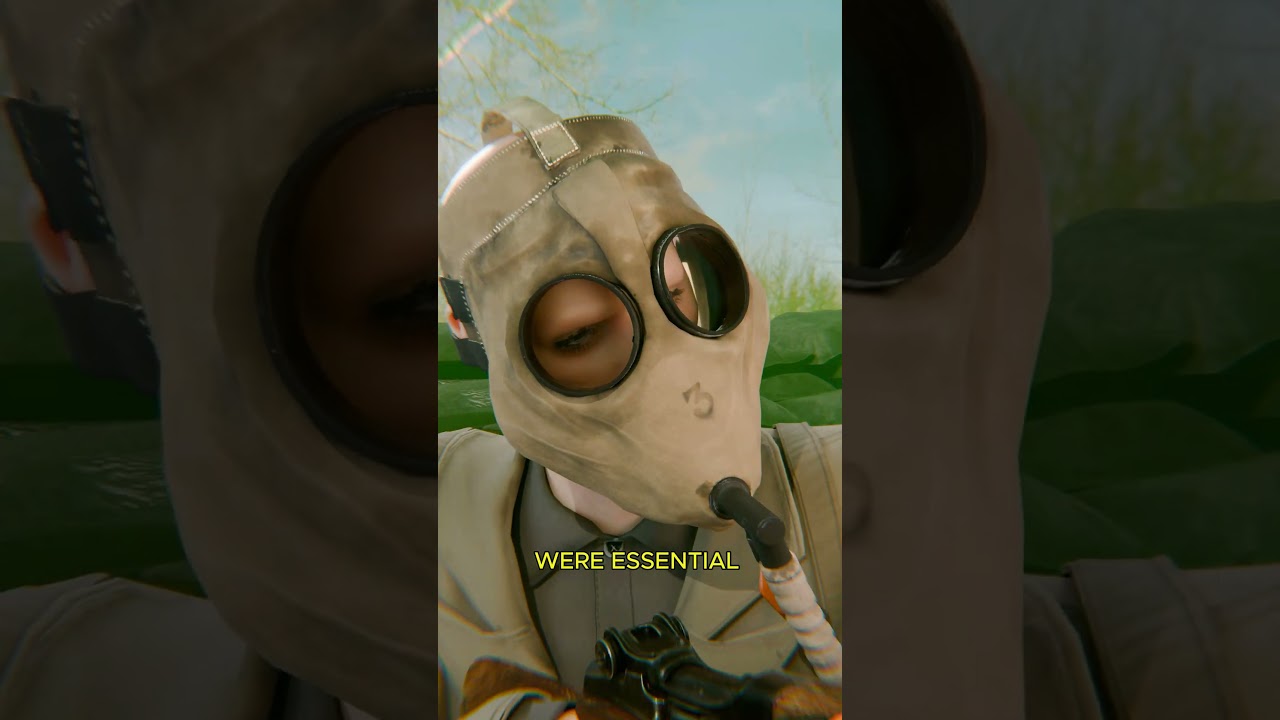 士兵们在防毒面具上涂抹肥皂-咕咕的工具箱