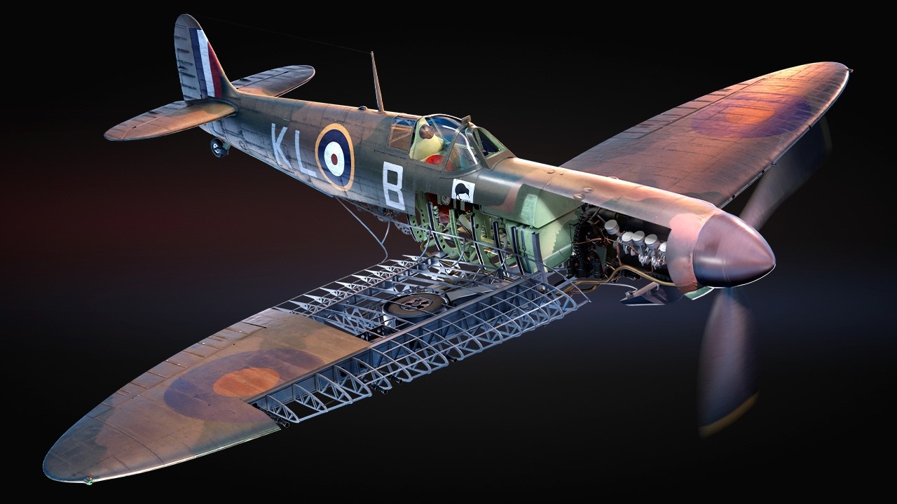 “喷火”战机内部-咕咕的工具箱