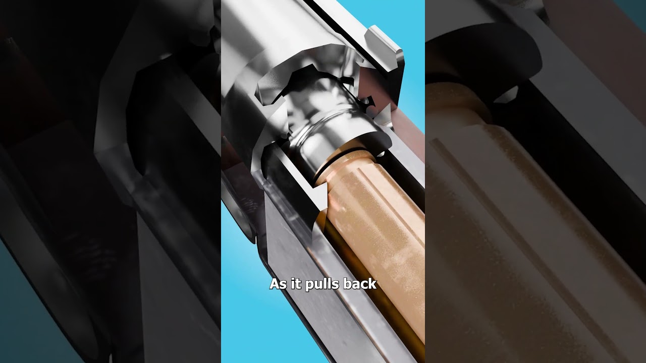 栓动式步枪是如何弹出弹壳的？