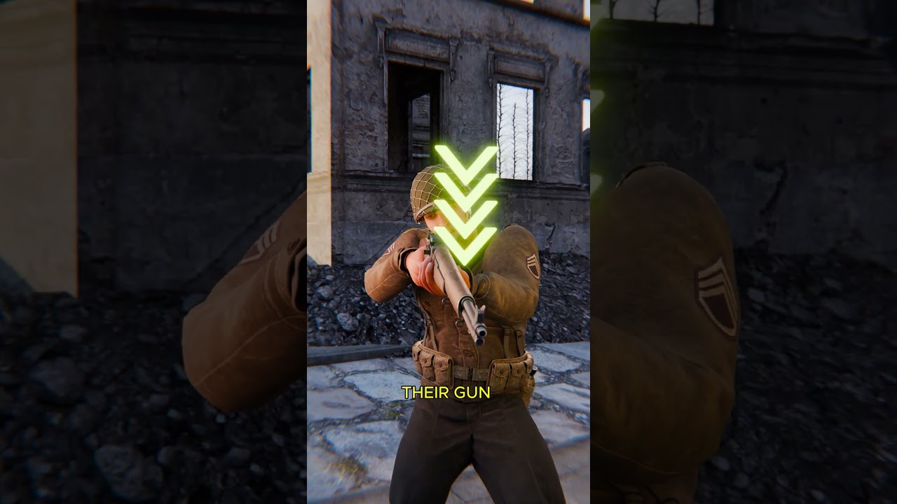 士兵为什么要把枪浸入水中？