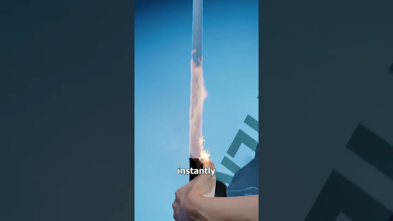 拔出即燃的武士刀