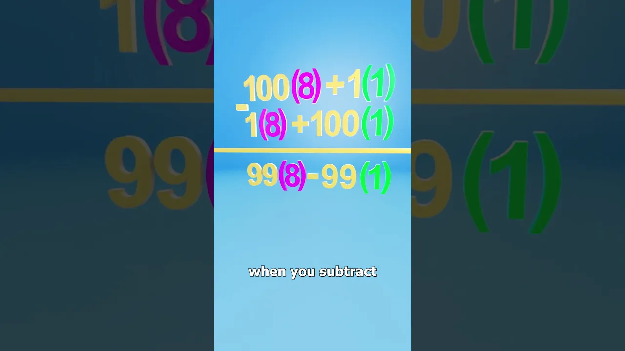 为什么这个数学技巧总是得出 1089 呢？