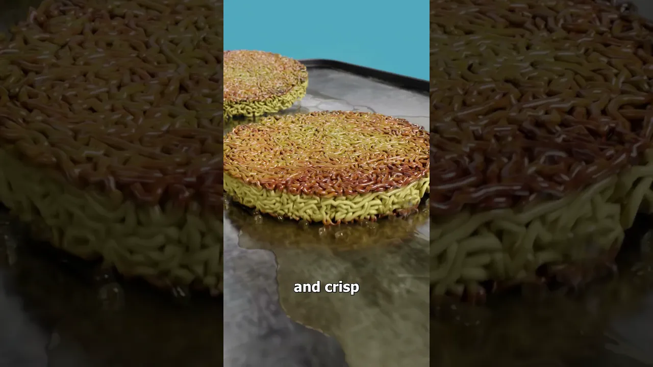 如何制作拉面汉堡