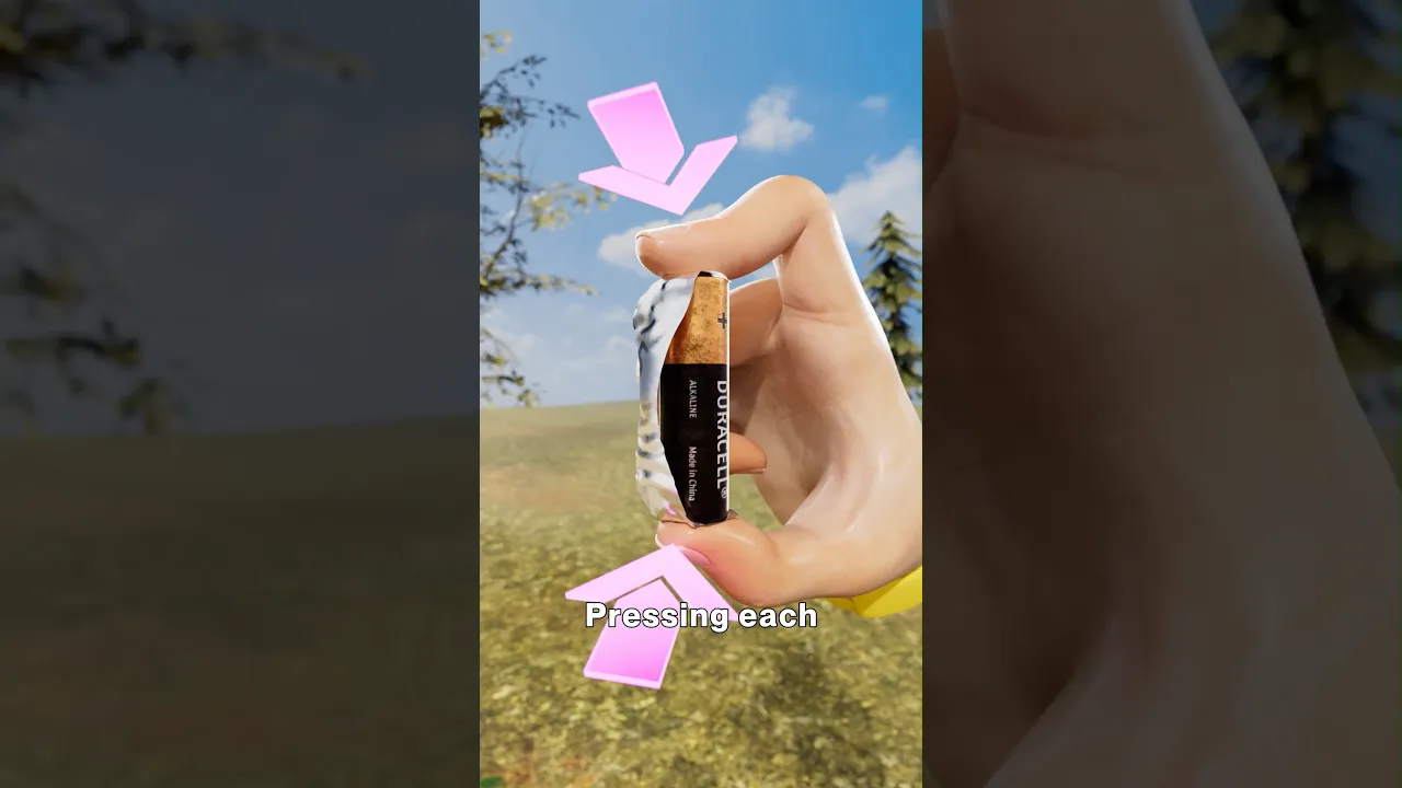 如何用口香糖包装纸生火-咕咕的工具箱