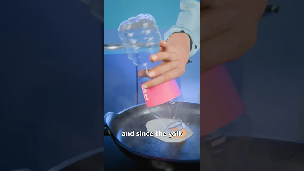 用水瓶分离蛋黄