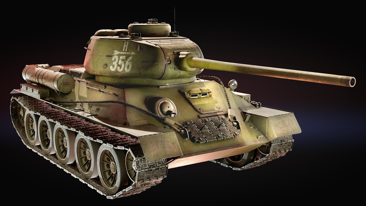 T-34-85 内部-咕咕的工具箱