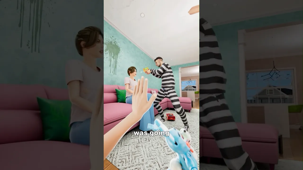 小男孩救妈妈免遭劫匪袭击-咕咕的工具箱